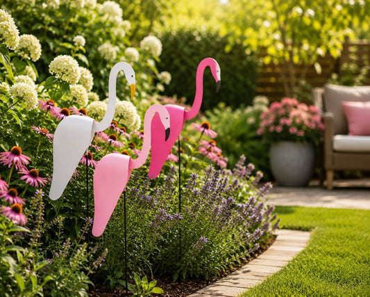 Kleurrijke Winddansende Flamingo